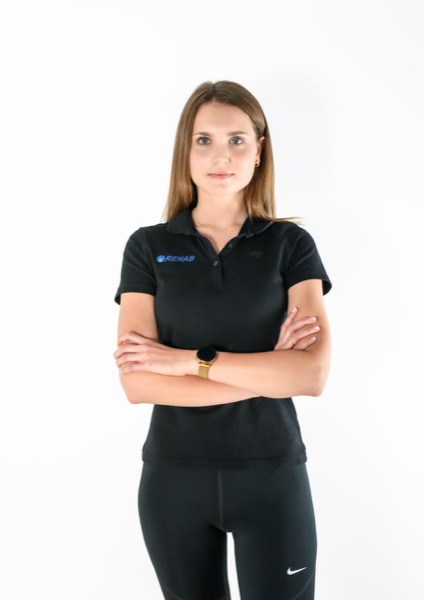 Portret: fizjoterapeutka Ola Szomburg